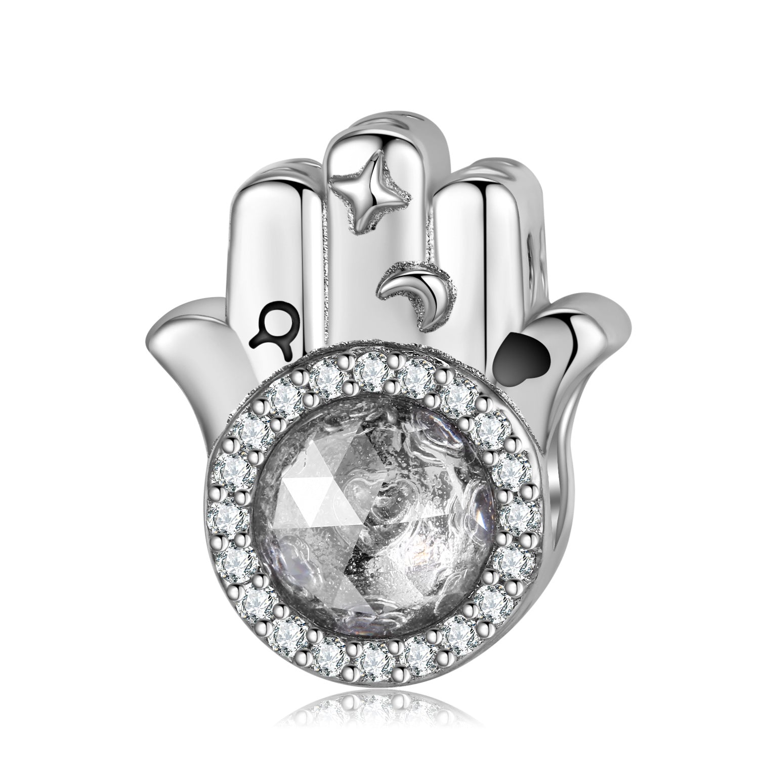 925 Sterling Silver Oxide Bracelet DIY Accessories Beads